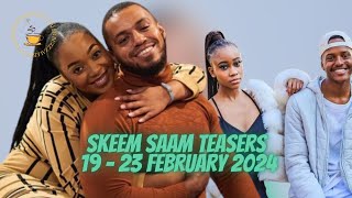 Skeem Saam Teasers 19  23 February 2024 [upl. by Jezabel]