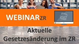 Aktuelle Gesetzesänderungen im Zivilrecht Webinar ► juracademyde [upl. by Annecorinne]