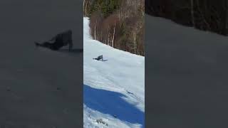 Sugarloaf Snowboard carving Skidder [upl. by Angeline]