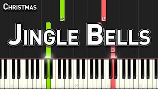 Christmas  Jingle Bells  Easy Piano Tutorial [upl. by Lindo]