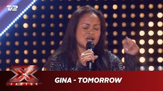 Gina synger ‘Tomorrow’  Egen sang 5 Chair Challenge  X Factor 2019  TV 2 [upl. by Oelak479]