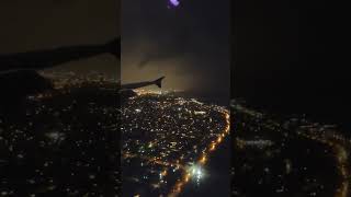 Thunderstorms Turbulence Travel Flying Plane Tstorm Lightning Thunder skysick motion Delta A319 [upl. by Nered]