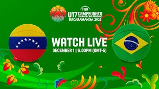 SEMIFINALS Venezuela v Brazil  Full Basketball Game South American U17 Womens Championship 2023 [upl. by Katrine]