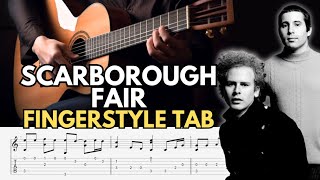 Try this Scarborough Fair Fingerstyle Tab  Simon amp Garfunkel [upl. by Aihcropal386]