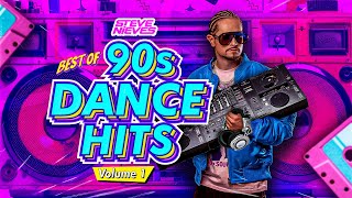 BEST OF 90S DANCE HITS VOL 1 Steve Nieves Mix [upl. by Eihcir]