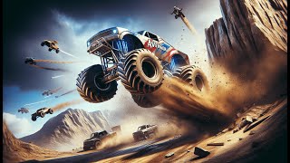 😱 EPIC AVENGER Monster Truck Stunts amp Jumps in BeamNG Drive [upl. by Ailefo]