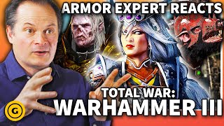 Historian amp Armor Expert Reacts to Total War Warhammer 3 [upl. by Noeht739]