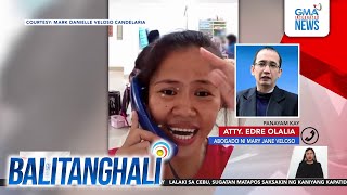 Panayam kay Atty Edre Olalia abogado ni Mary Jane Veloso  Balitanghali [upl. by Neetsirhc]