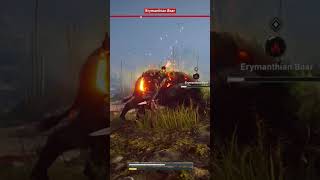 Erymanthian Boar gaming assassian actionadventuregame assassinscreedodyssey [upl. by Colette809]