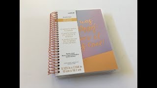 Recollections Mini Weekly Planner Review [upl. by Allix]