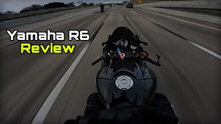 The Prettiest 600cc  Yamaha R6 First Ride Review [upl. by Gerrald74]