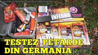 TESTEZ PETARDE NOI diferite din GERMANIA  BOMBE 30g  18g 🧨🧨🧨 [upl. by Collimore751]