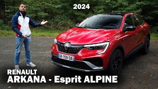 Nouveau RENAULT ARKANA  Esprit ALPINE 2024 [upl. by Panayiotis664]