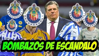 LOS PRIMEROS 5 REFUERZOS DEL PIOJO HERRERA PARA LAS CHIVAS DEL GUADALAJARA ES UN ESCANDALO DE B0MBAZ [upl. by Aisset]