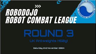 Robodojo Antweights Round 3 2024 [upl. by Ilam]