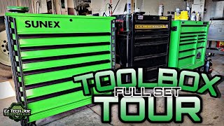 My Loaded Toolbox Tour As A 3rd Year Diesel Mechanic And Tool Addict [upl. by Denoting]