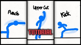 3 Hit Combo Tutorial Stickman Fight 2023 [upl. by Auhoj]