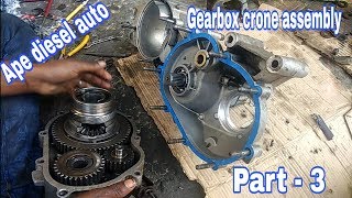 Ape diesel auto gearbox crone assembly part  3 [upl. by Rebmyk]