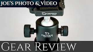 Giottos MH1000 Tripod Ball Head  Gear Review [upl. by Fanchette]