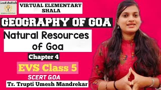 Natural Resources of Goa VegetationChapter 4 Geography of Goa EVS Class5 SCERT TrTrupti Mandrekar [upl. by Onitsuaf]