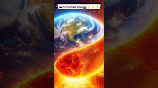 Geothermal Energy⚡⚡ Geothermal Power💪science shorts viralvideo trending facts greenenergy [upl. by Eimyaj]