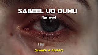 Sabeel Ud Dumu  Slowed amp Reverb نشید 🫀 Mohammad Al Muqit [upl. by Nosneb]