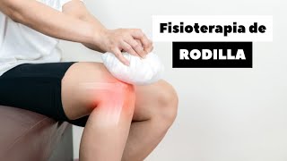 FISIOTERAPIA DE RODILLA [upl. by Klina]