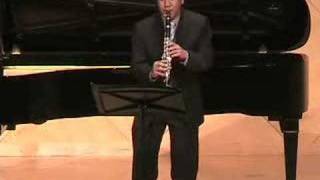 Rachmaninoff Vocalise on clarinet [upl. by Dachia948]