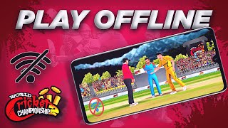 Wcc2 How To Play Offline  Wcc2 Play Offline in Free  Wcc2 New Update [upl. by Morgan]