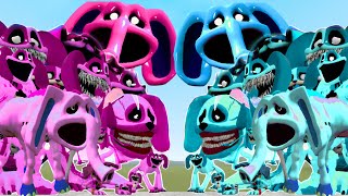 ALL NEW DUBBA DUBBAPHANT vs BUBBAPHANT FROWNING SMILING CRITTERS POPPY PLAYTIME 3 In Garrys Mod [upl. by Jean]