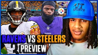 JT PREVIEWS Baltimore Ravens vs Pittsburgh Steelers  NFL Week 11 Preview [upl. by Lohrman]