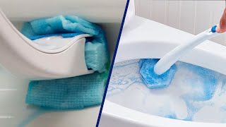 Clorox Toilet Wand Vs Scrubbing Bubbles Whos Doing It Better [upl. by Aloise]