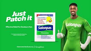 Salonpas TVC 6 secs  Patch Application [upl. by Lalita846]