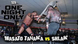 sVn Wrestling Masato Tanaka vs Shlak Full Match [upl. by Ijies]