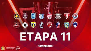 AVANCRONICA ETAPEI 11 cu bolocanfotbal  SuperLiga României 20242025 [upl. by Linda]