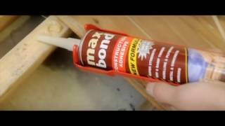 HB Fuller Maxbond™ Construction Adhesive Mutilpurpose Usage [upl. by Ruel]