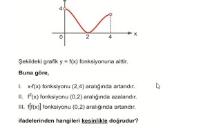 Turev sorusu 1Baris celenk yayaytmatematik türev integral aytgeometri [upl. by Erlinna602]