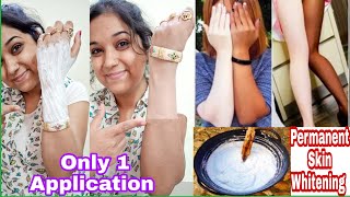 100 Effective 1 Day Challenge Skin Brightening at Home  skin lightening Best Remedy [upl. by Behl]