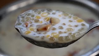 Sabudana Kheer with Jaggery  Sago Payasam  Healthy Sweets  Javvarisi Payasam TelugintiVanta [upl. by Aikin]