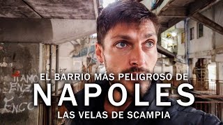 Entro a SCAMPIA El barrio MÁS PELIGROSO DE NÁPOLES Mafia drogas y una realidad poco conocida [upl. by Telracs]