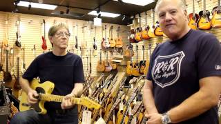 Gerry McGee from the Ventures at Normans Rare Guitars [upl. by Nodaj960]