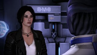 Mass Effect 3 Legendary Edition  FemShep  Paragon Playthrough  32 Liara Dialog  2 [upl. by Kenison]