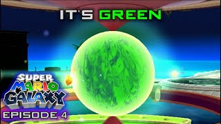 IT TURNED GREEN Super Mario Galaxy Episode 4 [upl. by Auhel]