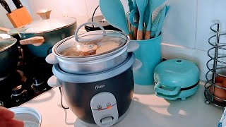 Unboxing olla arrocera Oster 3 tazas  Rice cooker [upl. by Derdle]