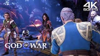 Brok Death Scene God of War Ragnarok  4K60FPS [upl. by Ergener189]