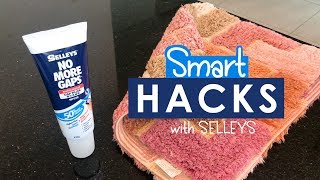 Selleys Smart Hacks  NonSlip Rugs with No More Gaps [upl. by Yrotciv]