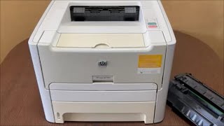 HP LaserJet 1160 Toner Replacement [upl. by Dnalloh]