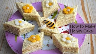 Honey Layer Cake Recipe [upl. by Innattirb902]