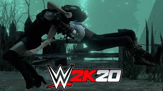 Yennefer v Ciri  WWE 2K20 Wretched Mire Brawl [upl. by Josephine]