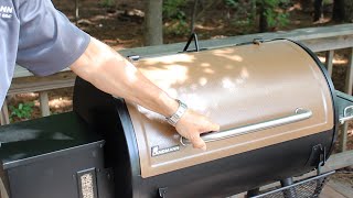 How to use the Landmann Kentucky Smoker Barbecue BBQ [upl. by Vedette]